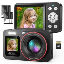 Digitalkamera 4K 64MP Vlogging