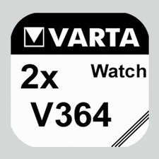 2x V364 Uhren-Batterie