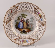 Meissen Watteau Prunk- Teller