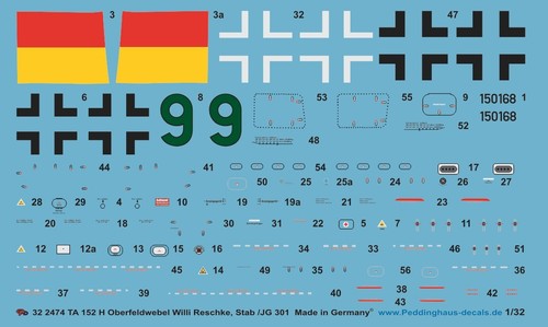 Peddinghaus decals 2474 - peddinghaus-decals, 1/32