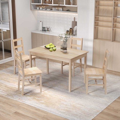Homcom essgruppe esstisch - esstisch, mit