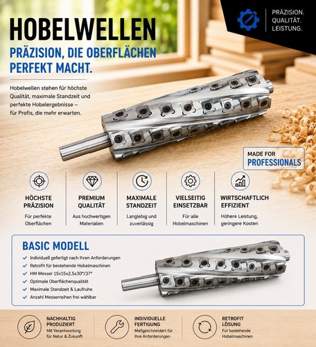 Austausch spiralmesserwelle - austausch,