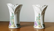 Schirnding Bavaria Zwei Porzellan Vasen.