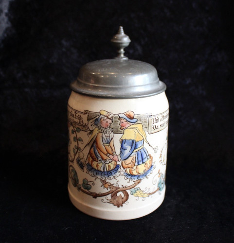 Antiker bierkrug mit - bierkrug,