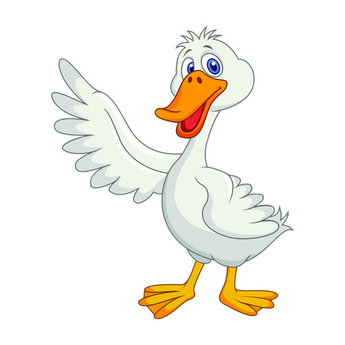 Aufkleber ente wasserfest - ente,