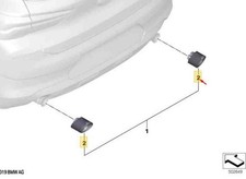 BMW 2 F44 Endrohrblende