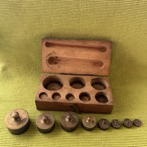 Gewichtssatz messing 200g - 200g, bis
