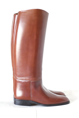 Braune lederreitstiefel sergio - lederreitstiefel,