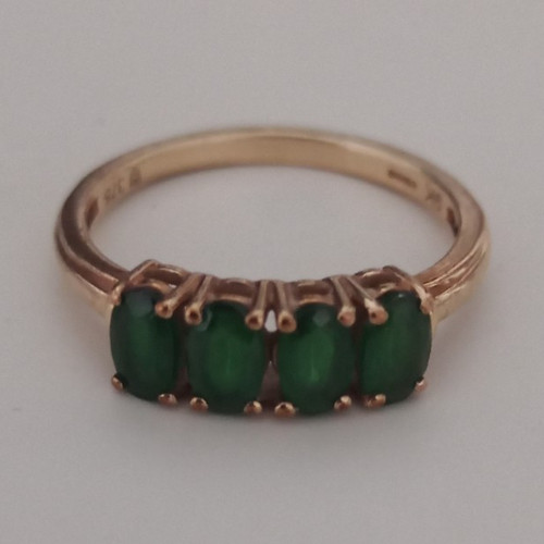Gemporia 375 gelbgold ring - 375,