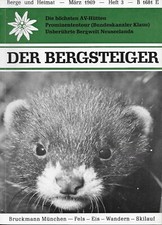 ZEITSCHRIFT  " DER BERGSTEIGER