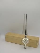 DDR Baumspitze Glas silber