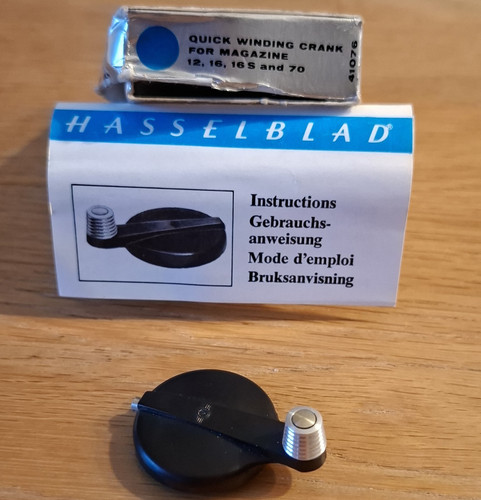Hasselblad quick winding crank - hasselblad,