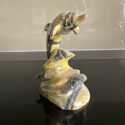Delfin figur skulptur aus - delfin,