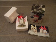 Hutschenreuther Glocke 1989 Weihnachtsglocke Jahresglocke Vogelfelsen OVP