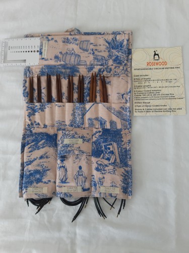 Pony rosewood stricknadelset - rosewood,