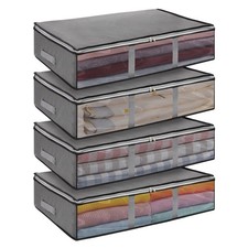 4 Stück Faltbare Unterbett