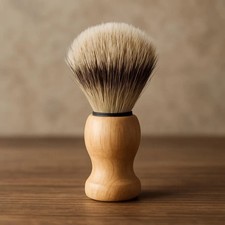 Dachshaar-Rasierpinsel mit