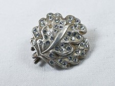 EINZELSTÜCK Eichenlaub 800 Silber m. Brillanten L21 Ritterkreuz Eisernes Kreuz