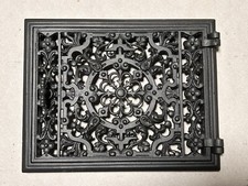 Antike Ofentür Warmhaltefach Kachelofen Gründerzeit Gusseisen Kachelofentür