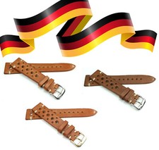 Rallye handmade RIOS Germany Vintage Leder für Klassische Uhren 18 19 20 22mm