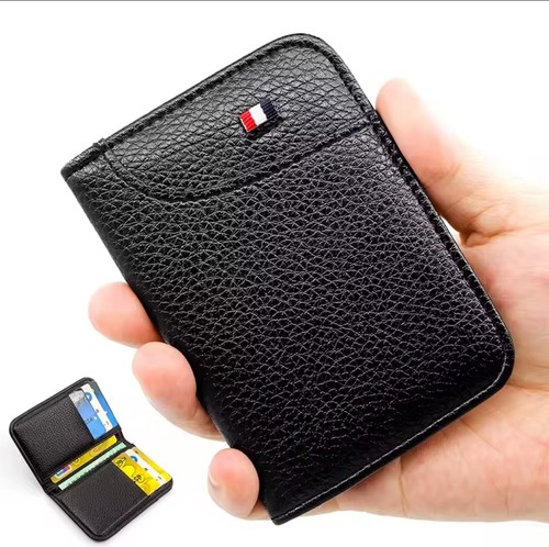 Kartenetui mini aus leder - pu,