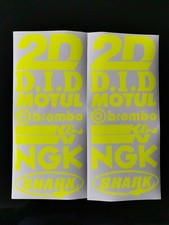 14 x Sponsoren Aufkleber Set -