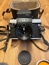 orig. vintage KIEV 60 TTL Mittelformatkamera ,orig. Lederkoffer, Konvolut TOP !