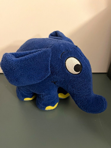 Die maus elefant - maus, stoff-
