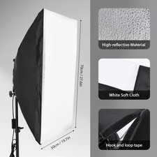 LED Softbox Lichtkit Für