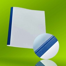 Leitz 177118 Thermobindemappen A4 Leinenoptik 1,5mm Rückenbreite 25 Stück Blau