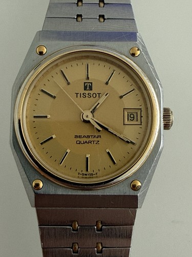 Tissot seastar quartz gold - tissot,