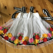 Monnalisa Luxus Mädchen Kleid