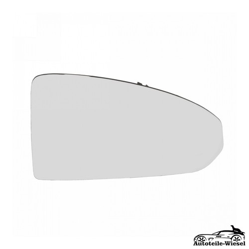 Spiegelglas rechts chrom - spiegelglas,