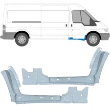 Für Ford Transit 00-13 Vorne Innen Schweller Reparaturblech Kotflügel / Paar