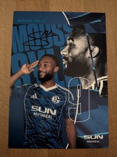 Schalke 1 Autogrammkarte Saison 2025/26 Moussa Sylla original signiert
