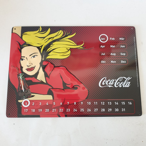 Coca cola blechschild - coca, ewiger