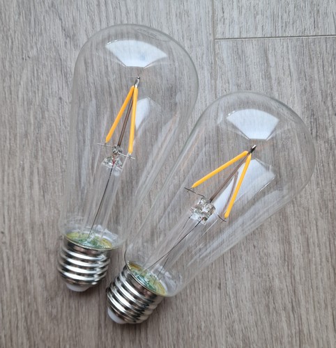 Ikea led lampe - x, vintage