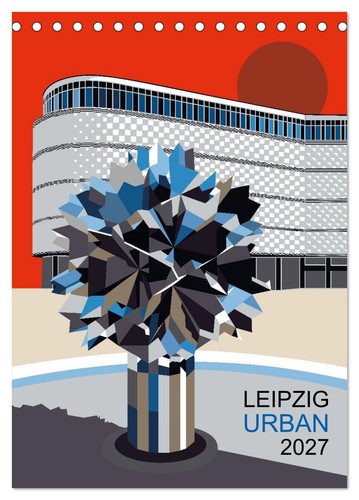 Leipzig urban tischkalender - urban, (tischkalender