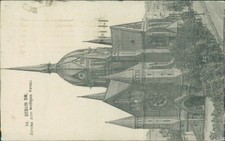 Ansichtskarte Berlin Kirche zum Heiligen Kreuz 1918  (Nr.9595)