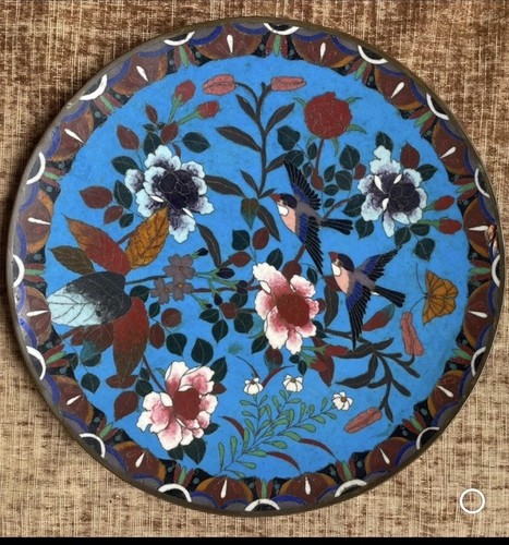 Cloisonné teller cm - cloisonné,