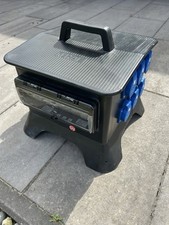 Baustromverteiler Keraf KE27 Vollgummi  2 x 32A 5p 6 x schuko Dosen