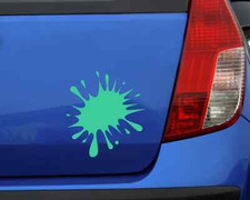 Farbkleckse Aufkleber Klecks