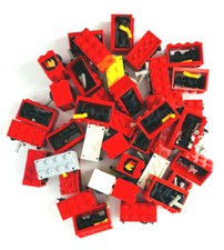 Lego® 4209 Seilwinde Schlauch Spritzpistole Feuerwehr Schlauchrolle rot gelb 