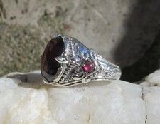 Ω Ring französische Lilie