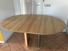 Rocher Essgruppe Esstisch & 4 Stühle | Rund/Oval ausziehbar | Massivholz
