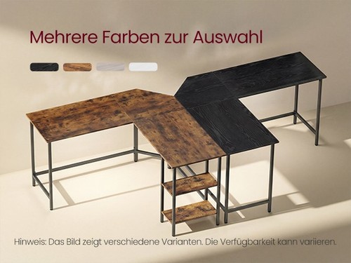 Vasagle eckschreibtisch - vasagle,