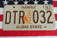 US HAWAII ALOHA KING KAM DTR