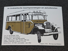 Oldtimer omnibus sticker - omnibus,