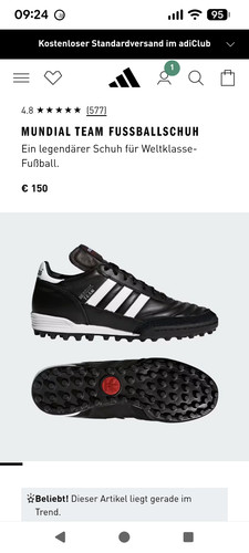 Adidas fußballschuh 3 - fußballschuh, 2/3