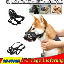 Maulkorb für kleine mittlere große extra-große Hunde Anti Beißen Korbmaulkörbe-